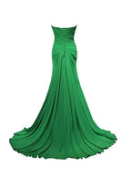 فساتين وصيفات العروس من الشيفون بطول الأرض بقصة على شكل حرف A وياقة قلبية BD021