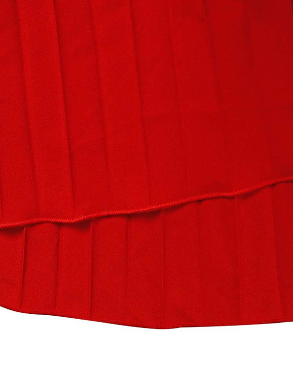 Wickel-, Plissee- und einfarbige, schulterfreie Abendkleider 