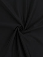 Lange Ärmel, schmal, plissiert, durchsichtig, einfarbig, mit Schlitz, schulterfrei, Abendkleider, Maxikleider 