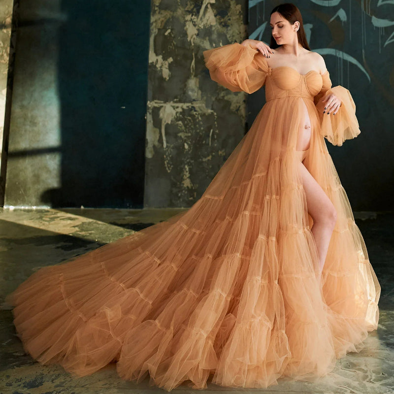 Capture Your Precious Moments with  Maternity Photoshoot Dress - A Perfect Fit for Pregnant Women