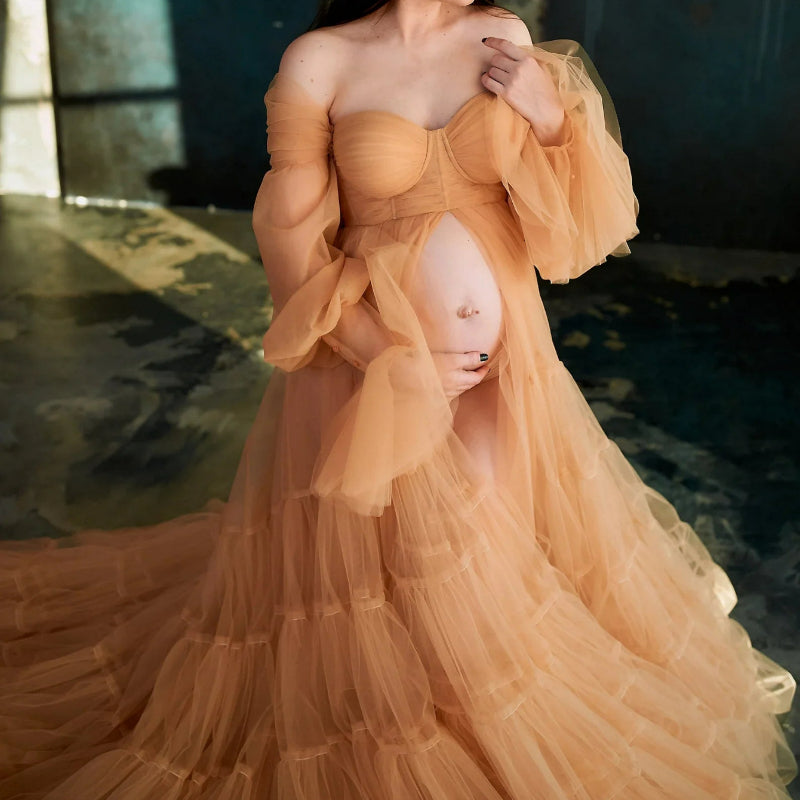 Capture Your Precious Moments with  Maternity Photoshoot Dress - A Perfect Fit for Pregnant Women