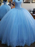 Robe de bal sans manches à épaules dénudées en dentelle et tulle pour bal de fin d'année
