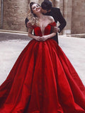 Robe de bal sans manches à épaules dénudées avec volants en satin pour bal de fin d'année