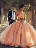 Robe de bal sans manches sans bretelles ornée de perles, longue en tulle