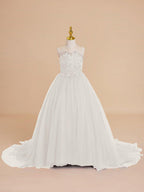 NumberSea - Ball - Gown/Princess Tulle Sweep Train Flower Girl Dress