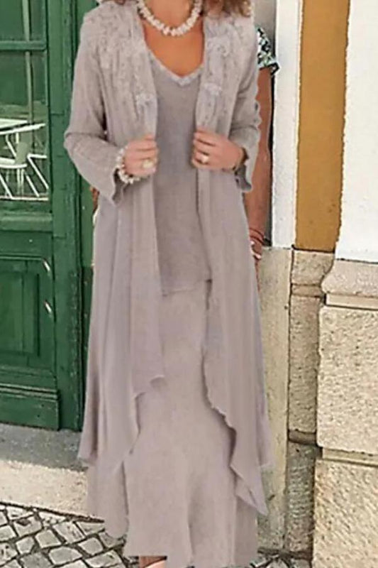 Vestidos bohemios de talla grande para madre de la novia