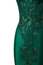 Sheath Short V Neck Satin Homecoming Dress with Appliques