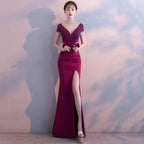 Cocktail Evening Dress: Dignified & Elegant Slim Fit Fishtail for Women