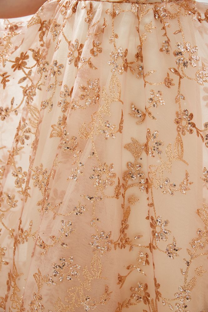 Incantevole abito principessa a linea A con spalle scoperte, gonna a ruota in tulle, abito da sera per festa, abito per quindicenne
