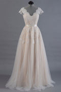 Lace Long Sleeve Wedding Dress With Elegant Silhouette