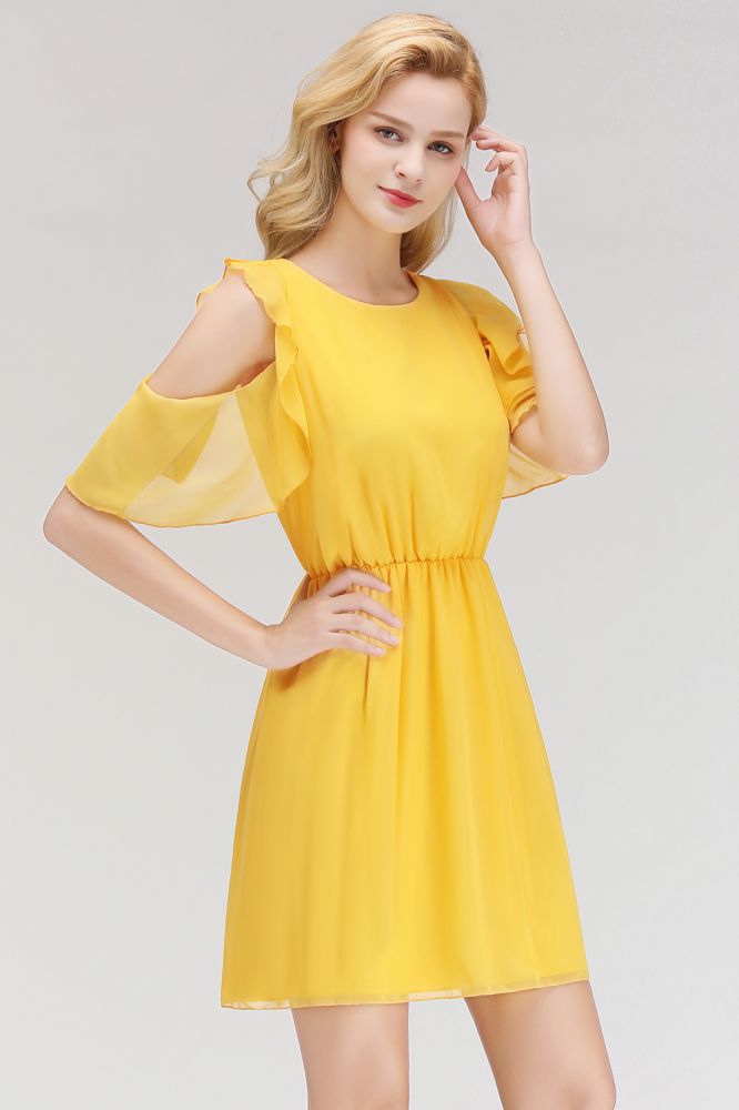 Abito Elegante Gioiello Mini Quotidiano Casual Semplice in Tulle Senza Maniche da Sera