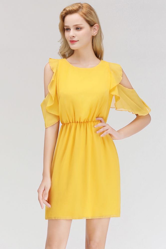 Abito Elegante Gioiello Mini Quotidiano Casual Semplice in Tulle Senza Maniche da Sera