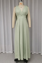 Abiti da Sera Sexy per il Ballo con Schienale Scoperto, Spacco e Scollatura a V