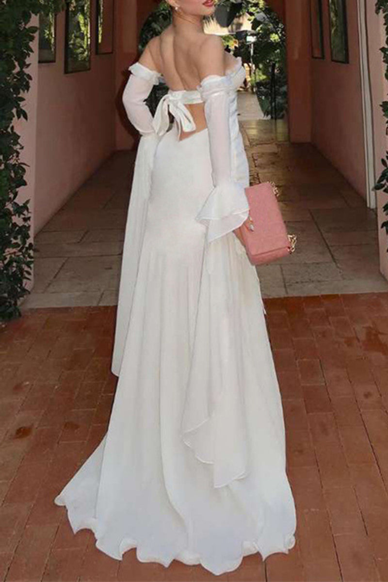 Elegante formelle feste Frenulum Blumen trägerlose Abendkleider 