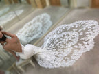 Spaghetti Straps Mermaid Backless V Neck Long Lace Wedding Dress