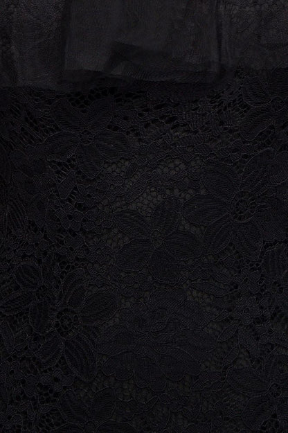 Vestidos de fiesta de tul con encaje de sirena y hombros descubiertos hasta el suelo