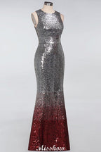 Glamorous Sleeveless Sexy Mermaid Sequins Bridesmaid Dresses