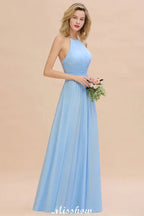 Robe de demoiselle d'honneur de plage dos nu à bretelles, robe de fête de mariage en jardin en mousseline