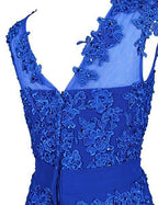 Abito lungo da damigella d'onore in chiffon Abito da ballo Abito da sera per ritorno a casa BD022