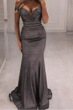 New Year Evening Dresses Long Glitter