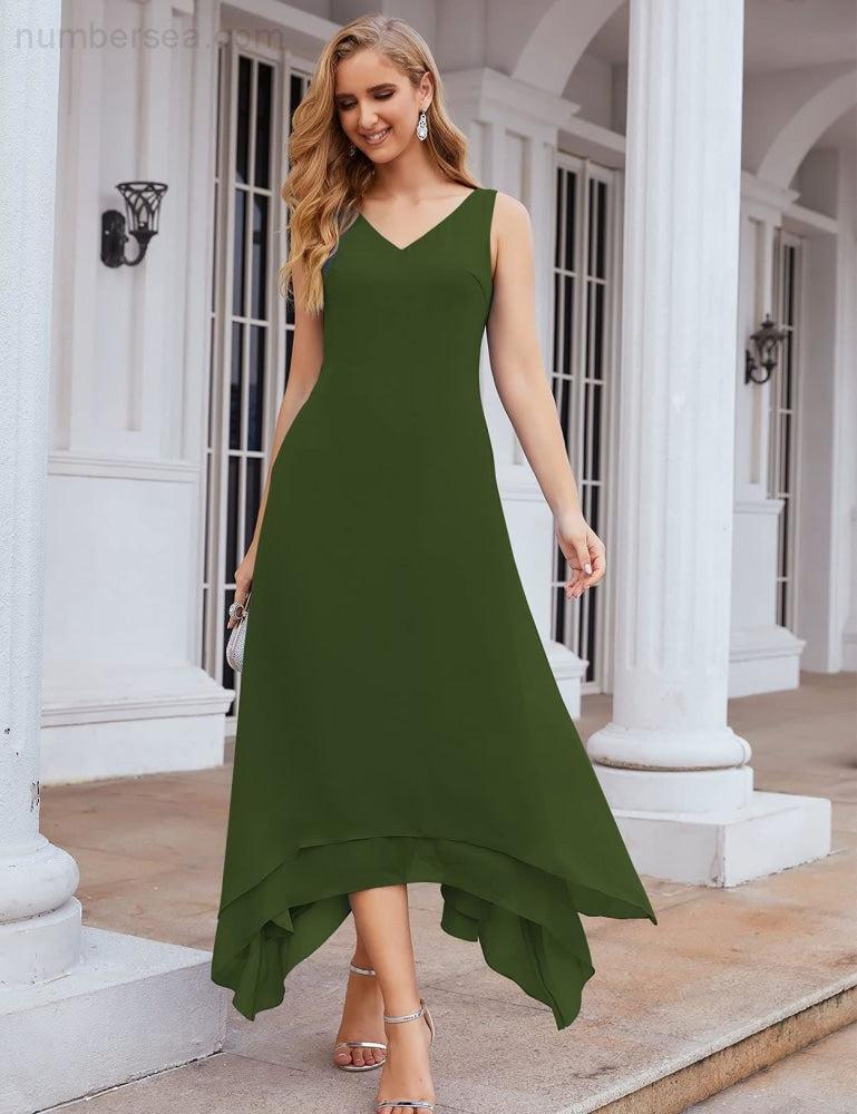 Vestidos de Noiva para Mães de Tamanho Grande em Chiffon com Casaco, Vestidos Formais para Casamento SEA28073