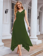 Vestidos de Noiva para Mães de Tamanho Grande em Chiffon com Casaco, Vestidos Formais para Casamento SEA28073