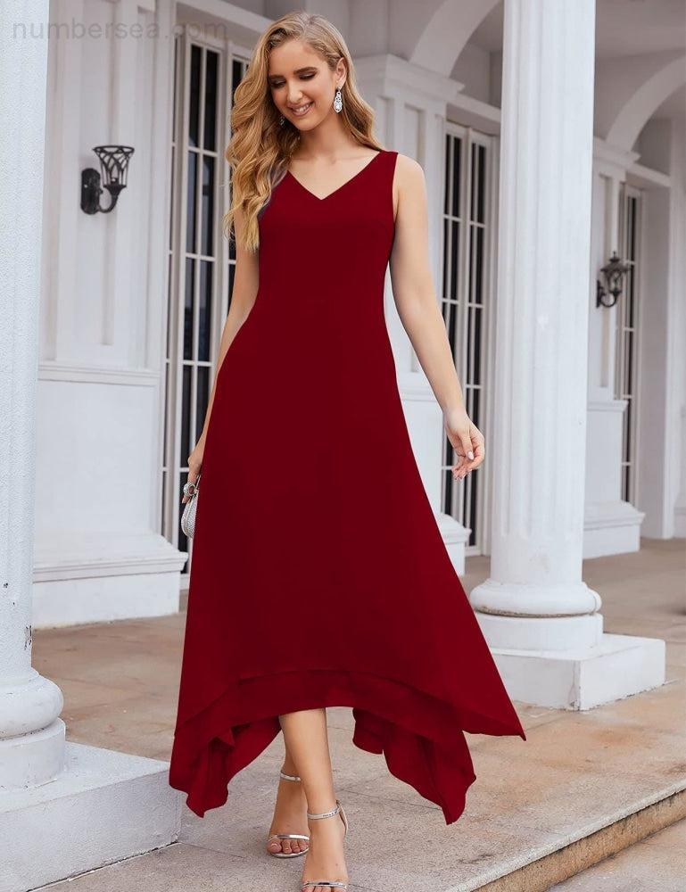 Vestidos de Noiva para Mães de Tamanho Grande em Chiffon com Casaco, Vestidos Formais para Casamento SEA28073