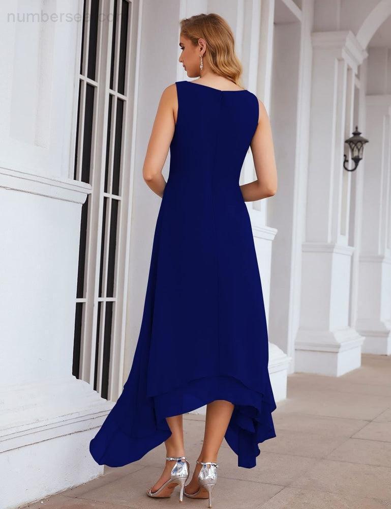 Vestidos de Noiva para Mães de Tamanho Grande em Chiffon com Casaco, Vestidos Formais para Casamento SEA28073