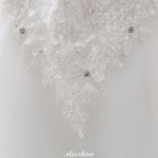 Prinzessin Sweetheart Tüll Brautkleid mit Spitze