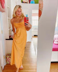 Vestido de Baile Simples Sem Mangas com Bainha Justa Vestido de Noite Sedutor Y971