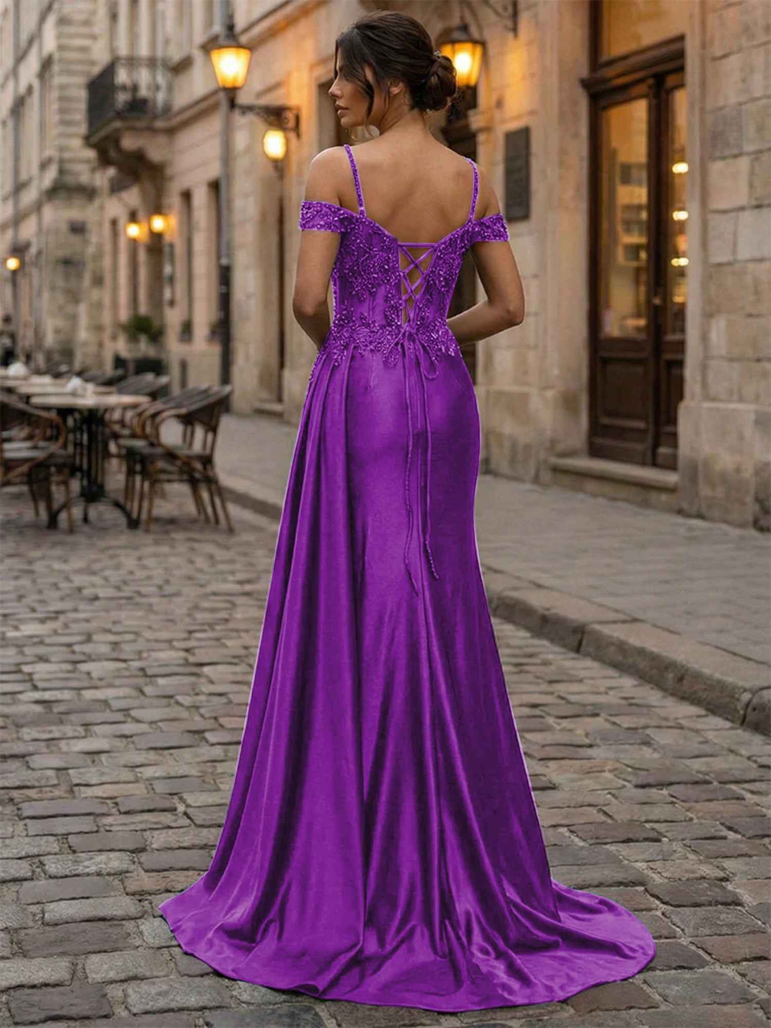 Emerald Green Beaded Satin Corset Long Prom Dress With Sheer Bodice