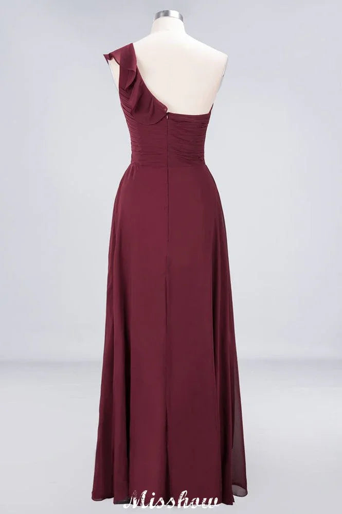 Vestido de dama de honor sin mangas con escote corazón y un solo hombro, con volantes, para fiesta de boda en la playa