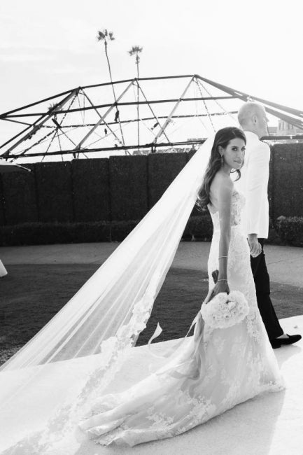 Robes de mariée sirène bustier cœur sexy avec dentelle