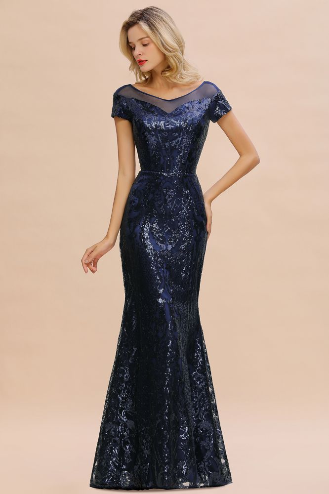 Abito da festa sirena con paillettes scintillanti Abito da ballo vintage anni '20 lungo fino a terra