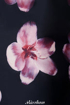 فساتين سهرة طويلة بطبعة زهور بقصة على شكل حرف A من سويت هارت