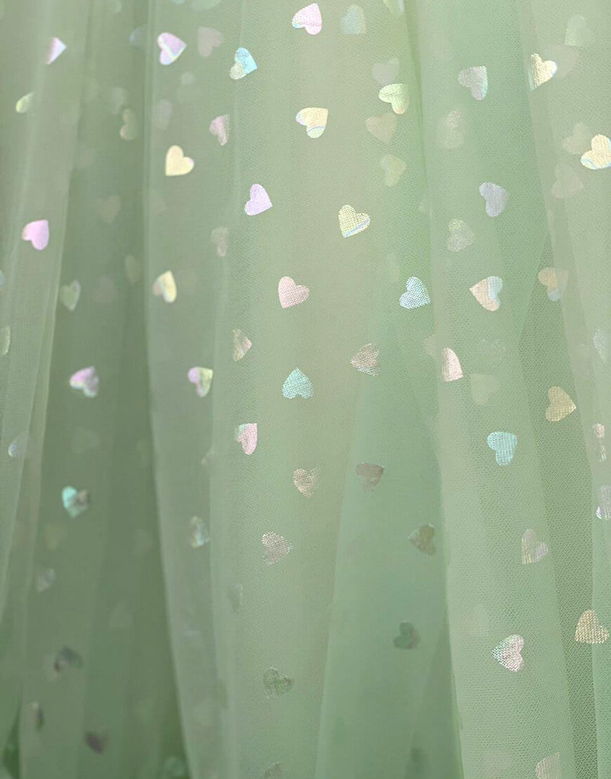 Gemma | Abito da rientro a corpetto a linea ad A con maniche